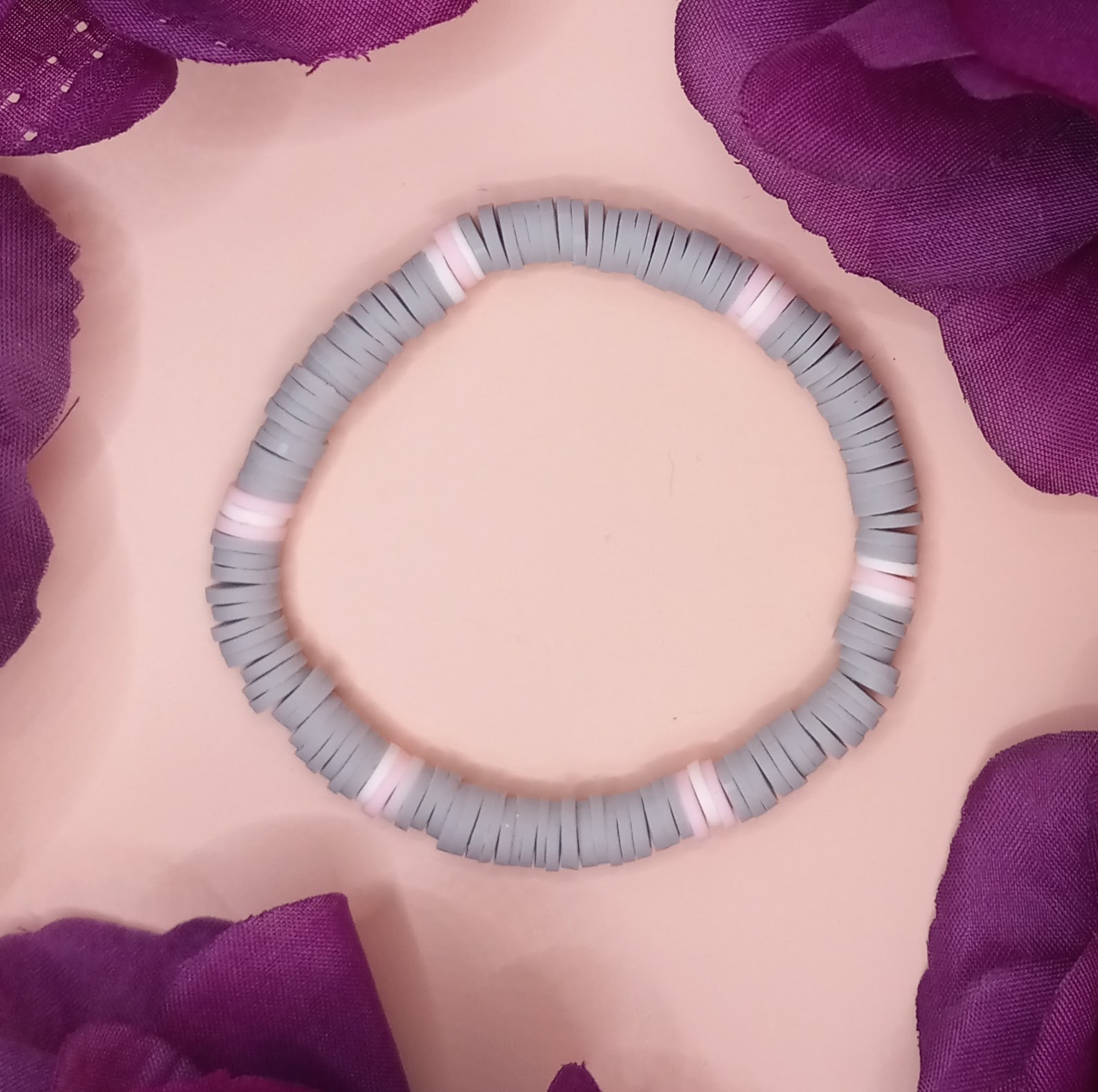 Clay Disk Elastic Bracelet - Image 4