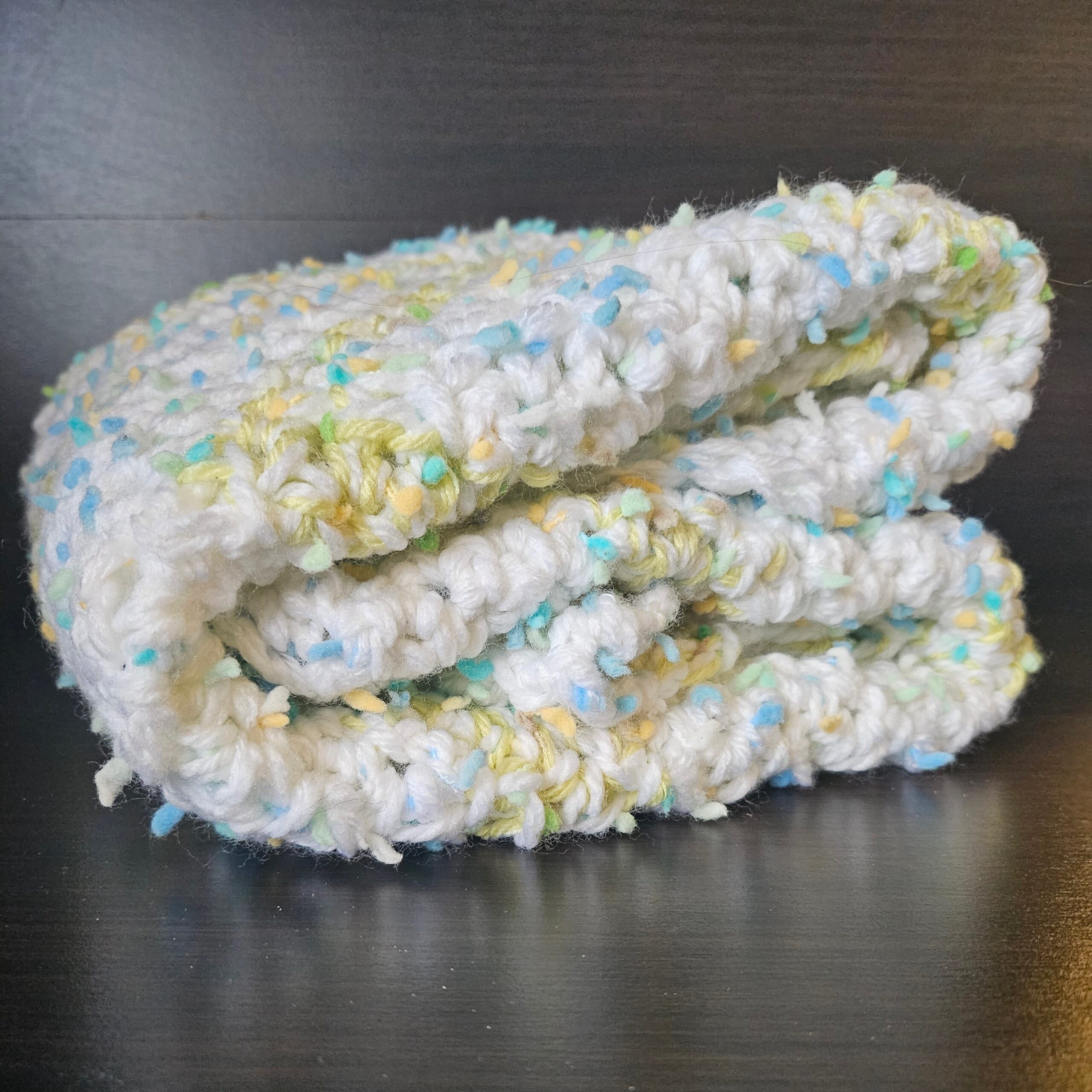 Zig Zag Crochet Toddler Blanket
