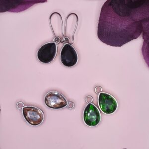 Silver Interchangeable Earrings