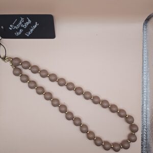 Large Round Bead Necklace